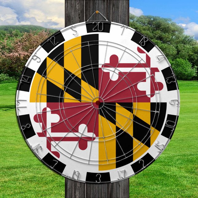 Diana Maryland Dartboard EE.UU. y Maryland Flag/game boa (Subido por el creador)