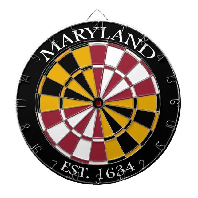 Diana Maryland Flag Dartboard (Frente)