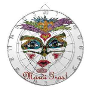 Diana Máscara de plumas de Purpurina del Mardi Gras colo