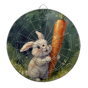 Diana Meadow Bunny Dreams: Whimsical Dart Board