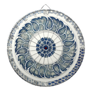 Diana Medallón Chino: Chinoiserie Azul Índigo