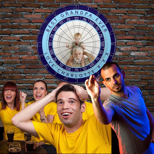 Diana Mejor abuelo jamás | Azul Marino (Darts Team)