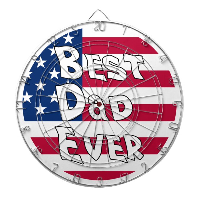 Diana Mejor Papá Nunca La Bandera De Estados Unidos (Frente)