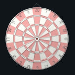 Diana Melocotón Y Blanco<br><div class="desc">Peach And White Dart Board</div>