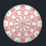 Diana Melocotón Y Blanco<br><div class="desc">Peach And White Dart Board</div>