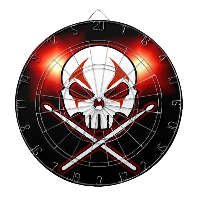 Diana Mesa de trabajo Guay Rock & Roll Dartboard Metaliz (Frente)