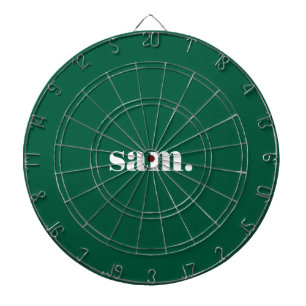 Diana Minimalista negrita texto personalizado verde