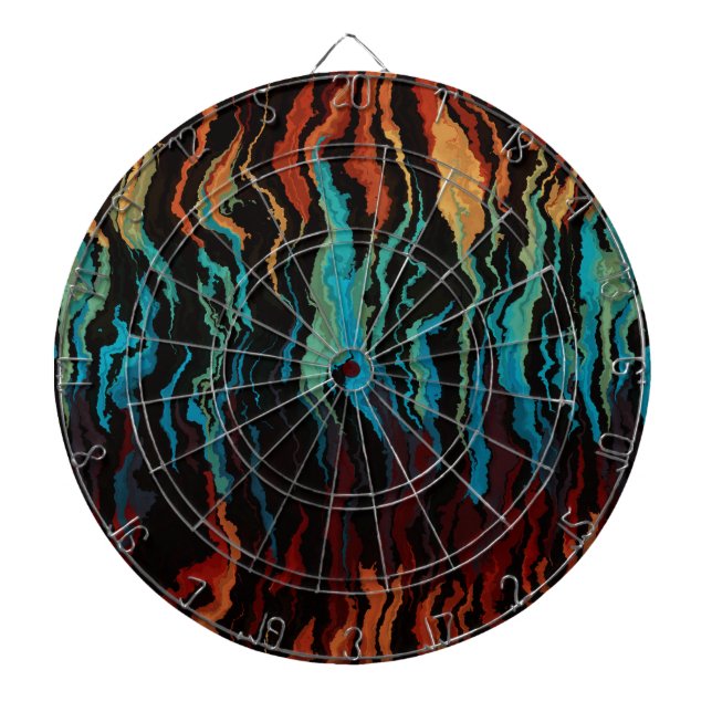 Diana Mirando el abstracto del fuego (Frente)