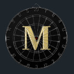 Diana Moderno monograma tipografía oro negro<br><div class="desc">Moderno monograma tipografía oro negro</div>