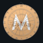 Diana Monograma de naranja moderno Minimalista neutro<br><div class="desc">Lleve su sala de juegos al siguiente nivel con este elegante tablero minimalista neutro con un diseño naranja moderno y un monograma de personalizable. Personalízalo con tu apellido para un toque único que combina elegancia con entretenimiento. Perfecto para reuniones familiares, competiciones amistosas o como regalo personalizado para los aficionados al...</div>