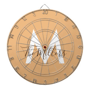 Diana Monograma de naranja moderno Minimalista neutro