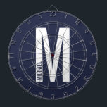 Diana Monograma y nombre negrita personalizado moderno<br><div class="desc">Diseño de Monograma Moderno con letra monográfica personalizada "M" y nombre en negrita moderna sans serif estilo tipo de letra. Un regalo perfecto para él,  un regalo del día del padre y más.</div>