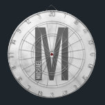 Diana Monograma y nombre negrita personalizado moderno<br><div class="desc">Diseño de Monograma Moderno con letra monográfica personalizada "M" y nombre en negrita moderna sans serif estilo tipo de letra. Un regalo perfecto para él,  un regalo del día del padre y más.</div>