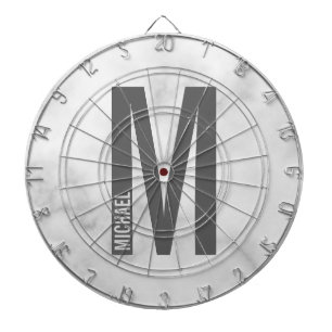 Diana Monograma y nombre negrita personalizado moderno