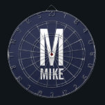 Diana Monograma y nombre personalizados modernos<br><div class="desc">Moderno diseño monograma negro y blanco negrita con monograma personalizado y nombre en negrita moderno estilo de letra sans serif. Regalo único para papá, esposo, abuelos y más. También perfecto como accesorios modernos de loft/decoración minimalista para el hogar, regalo de cumpleaños, regalo de vacaciones, regalo para reuniones familiares, regalo para...</div>