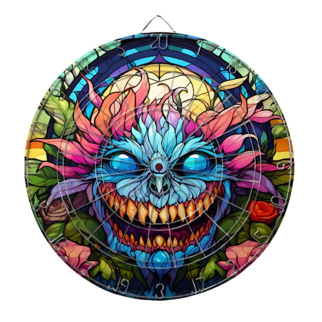 Diana Monster Art Dartboard (Frente)