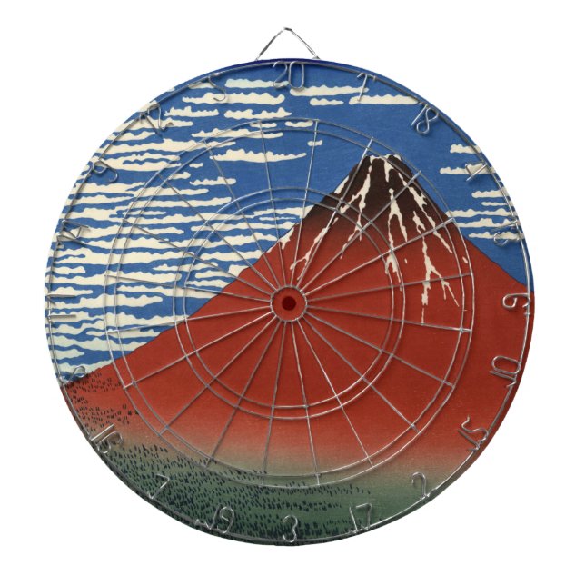 Diana Monte Fuji en clima transparente (Fuji rojo) (Hoku (Frente)