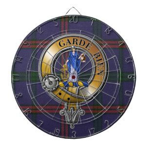Diana Montgomery Tartán y Badge