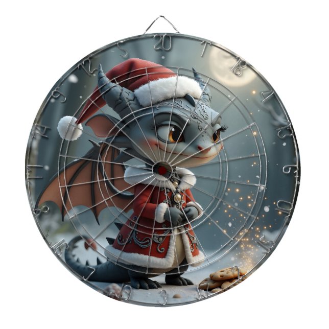 Diana Moonlit Cookie Bandit – The Grey Christmas Dragon. (Frente)