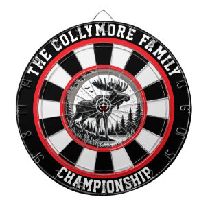 Diana Moose forestal con superposición de destino