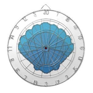 Diana Mosaico azul de conchas marinas