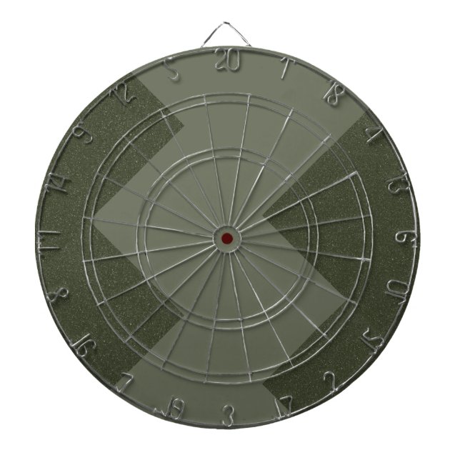 Diana Moss Green Personalizado Dartboard (Frente)