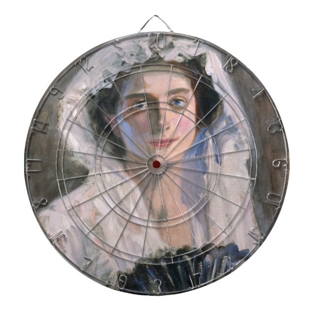 Diana Mujer elegante con ventilador negro (Fujishima Tak (Frente)