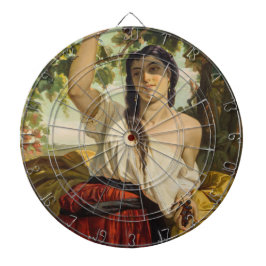 Diana Mujer italiana recogiendo uvas (cosecha de verano)