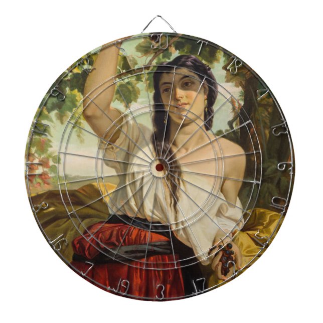 Diana Mujer italiana recogiendo uvas (cosecha de verano) (Frente)