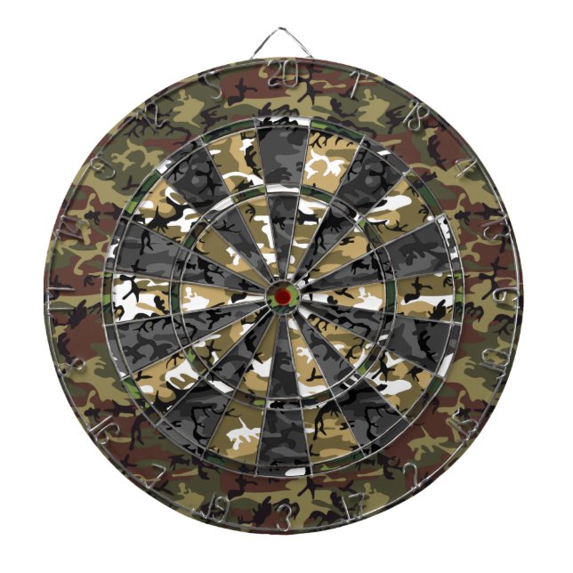 Diana Multi Camo Dart Board (Frente)