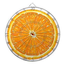 Diana naranja Dartboard con personalizado