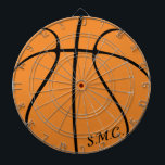 Diana Naranja de baloncesto negro moderno personalizado<br><div class="desc">Naranja moderno y personalizado Baloncesto tablero de béisbol Baloncesto equipo deportivo de primer nivel Baloncesto Deportes tablero personalizado</div>