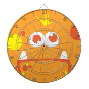 Diana Naranja Monster Face Dart