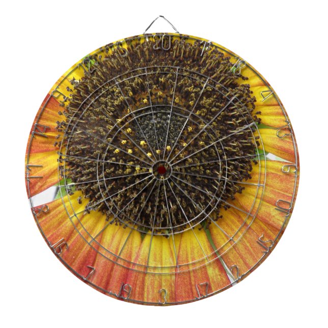 Diana Naranja Sunflower Dart Board (Frente)
