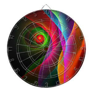 Diana Naranja Verde Rojo Patrón de arte abstracto modern