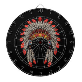 Diana “Native Indian Chief Headdress” Dart Board