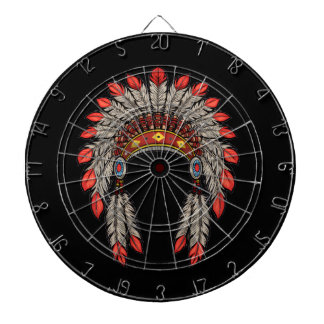 Diana “Native Indian Chief Headdress” Dart Board