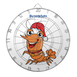 Diana Navidades alegres, camarones, personalizado ilustr