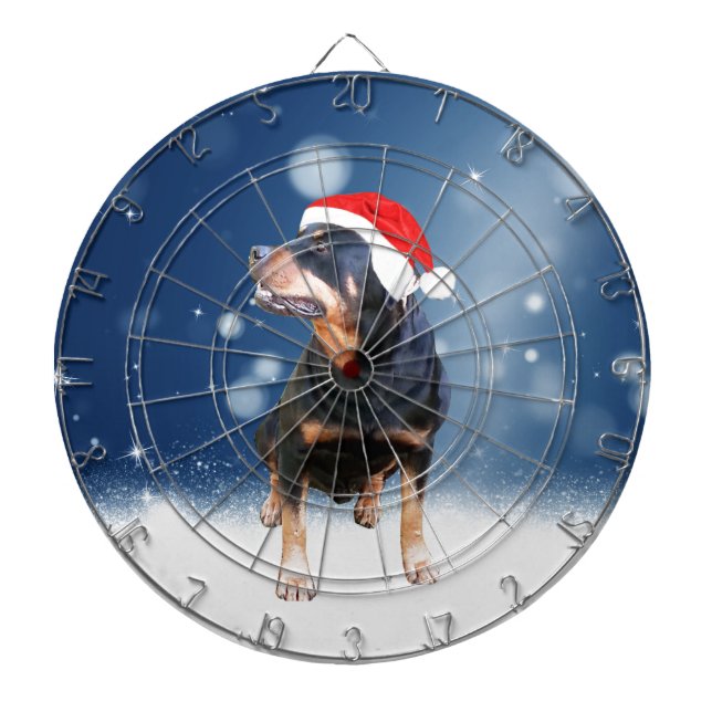 Diana Navidades de perro de Cute Rottweiler (Frente)