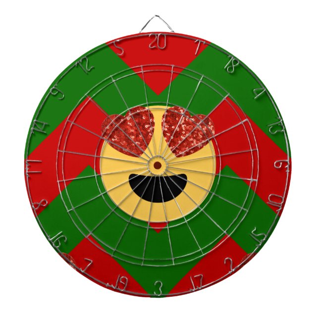 Diana navidades emoji del ojo del corazón (Frente)