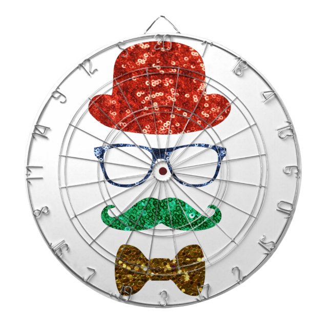 Diana navidades hipster bigote (Frente)