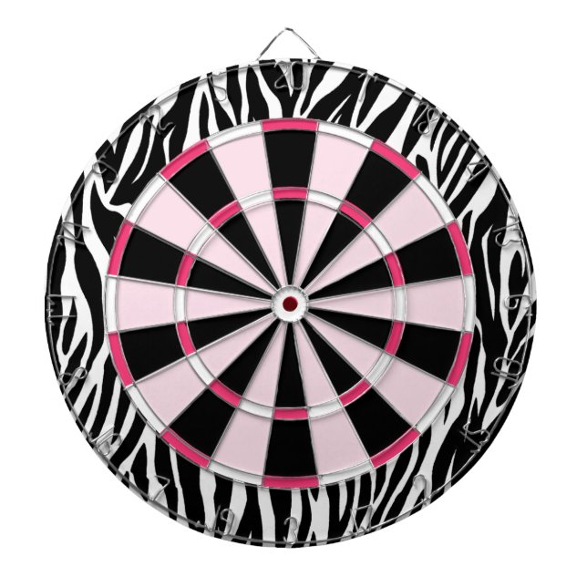 Diana Negro de la cebra del KRW y Dartboard femenino (Frente)