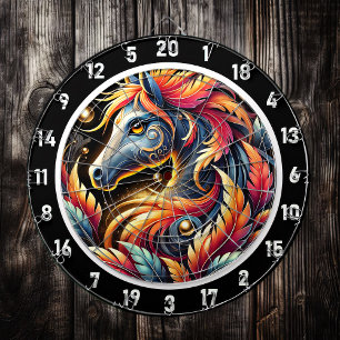 Diana Neon Jungle Horse Wall Art