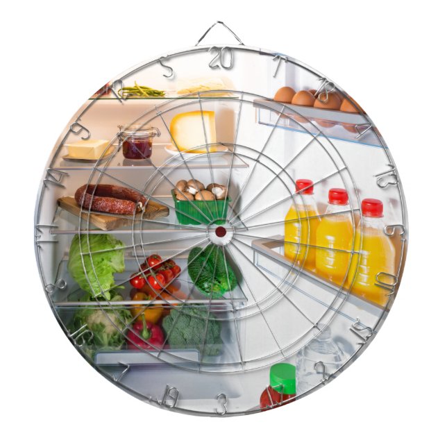 Diana Nevera abierta llena de comida (Frente)