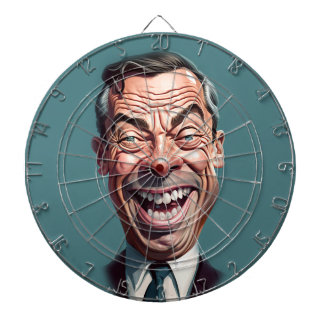 Diana Nigel Farage Dartboard