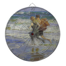 Niños en la playa (por Edward Henry Potthast)