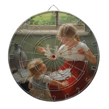 Niños Haciendo Silhouettes (Niños Cuidados Jugando