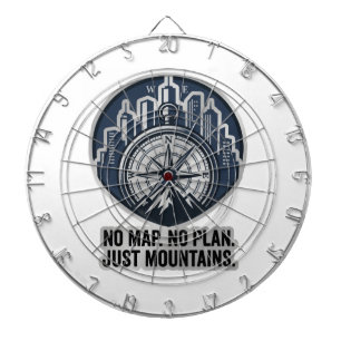Diana No Mapa No Plan Sólo Montañas Diagrama de Dardos