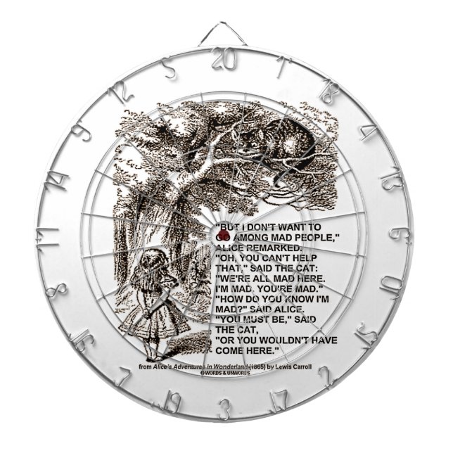 Diana No quiero ir entre los locos Alice Cheshire (Frente)