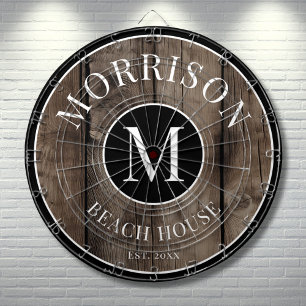 Diana Nombre de familia de madera rústica